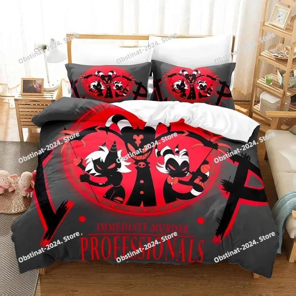 3D Printed Helluva Boss Bedding Set Duvet Cover Cover Single Twin Quilt Adult Kids Bedclothes Duvetcover Sets Home Textile
3D Printed Helluva Boss Bedding Set Duvet Cover Cover Single Twin Quilt Adult Kids Bedclothes Duvetcover Sets Home Textile