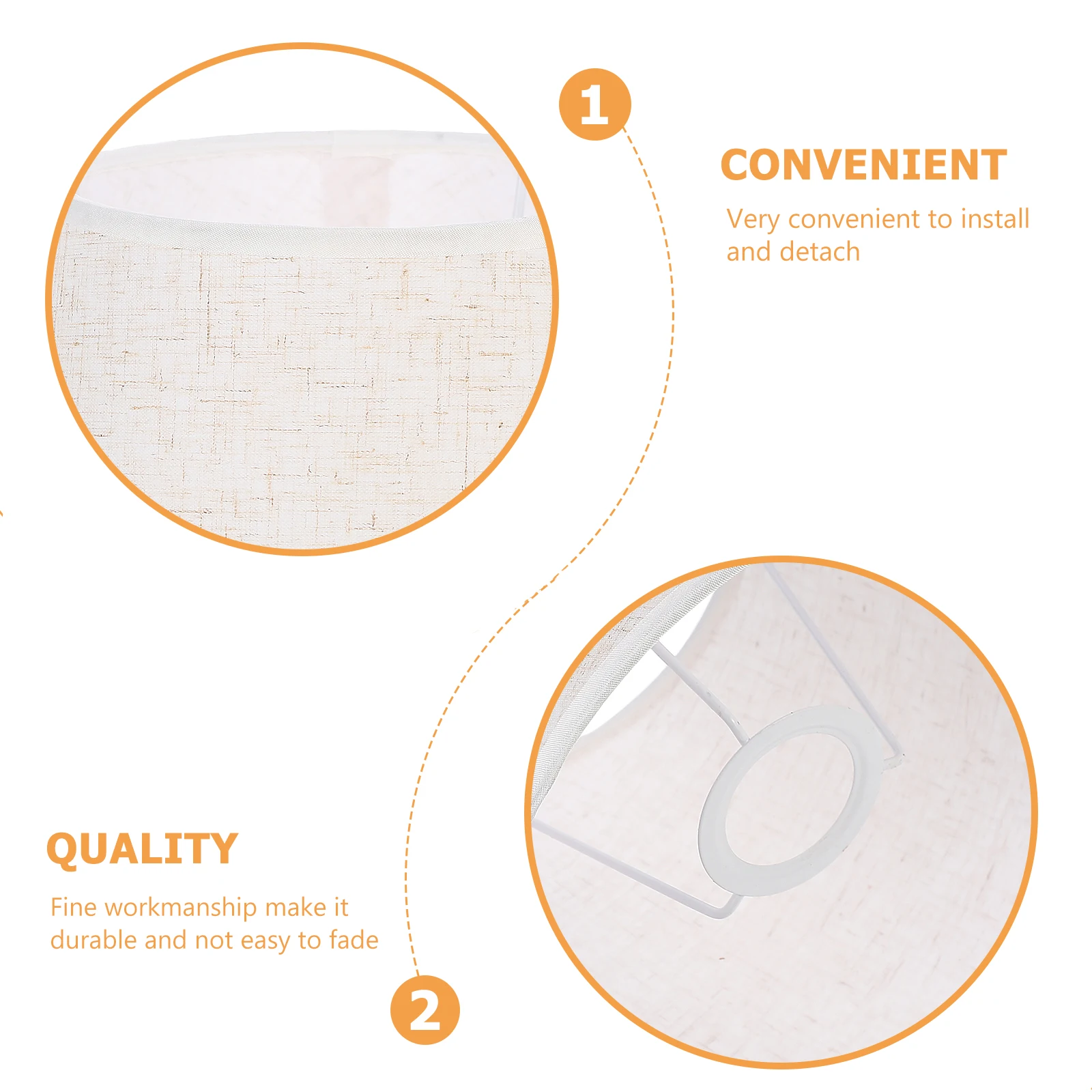 Lampshade Housing 22cm Round Mouth Cloth Lampshade Wall Light Cover Fabric Protector For Lamp Dustproof Warm Style Bedroom Table
Lampshade Housing 22cm Round Mouth Cloth Lampshade Wall Light Cover Fabric Protector For Lamp Dustproof Warm Style Bedroom Table