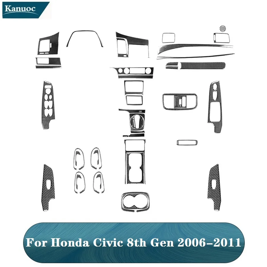 Car Interior Decorative Accessories For Honda Civic 8th Gen 2006 2007 2008 2009 2010 2011 Carbon Fiber Black Stickers
Car Interior Decorative Accessories For Honda Civic 8th Gen 2006 2007 2008 2009 2010 2011 Carbon Fiber Black Stickers