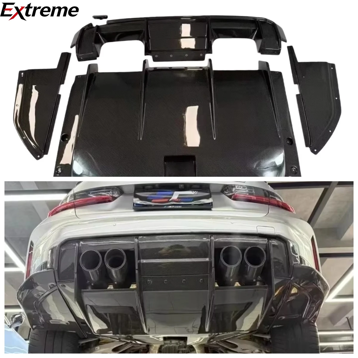 Car Accessories OEM Style Dry Carbon Rear Bumper Diffuser for BMW G80 G82 M3 M4 2021+ Car Parts Body Kit Car Bumpers
Car Accessories OEM Style Dry Carbon Rear Bumper Diffuser for BMW G80 G82 M3 M4 2021+ Car Parts Body Kit Car Bumpers