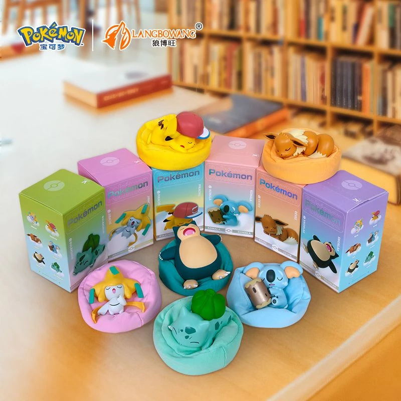 Pokemon Anime Pikachu Eevee Gift Pokemon Sleeping Position Series Bulbasaur Snorlax Blind Box Model Ornaments Toy Birthday Gifts
Pokemon Anime Pikachu Eevee Gift Pokemon Sleeping Position Series Bulbasaur Snorlax Blind Box Model Ornaments Toy Birthday Gifts