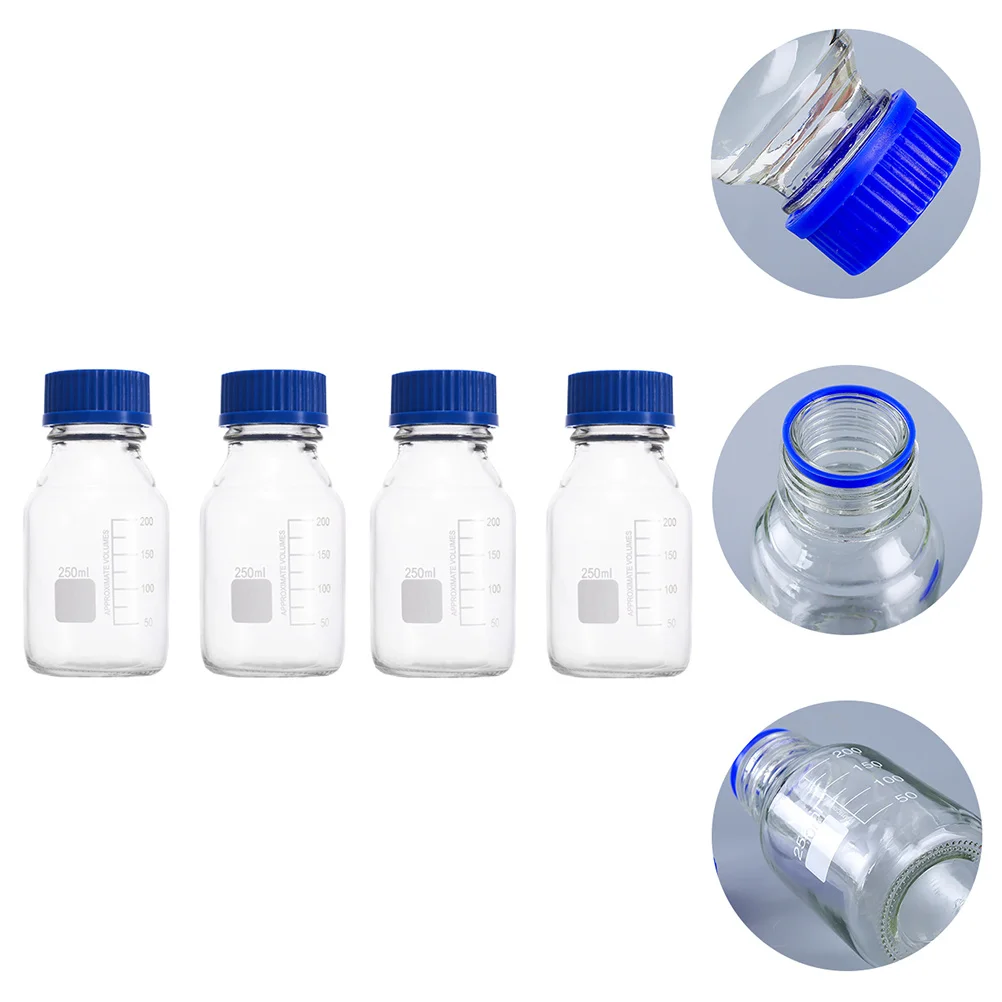 4Pcs Transparent Glass Vials Sample Bottles Thickened Lid Sealing Effect Stable Anti-Slip Tabletop Laboratory Storage
4Pcs Transparent Glass Vials Sample Bottles Thickened Lid Sealing Effect Stable Anti-Slip Tabletop Laboratory Storage