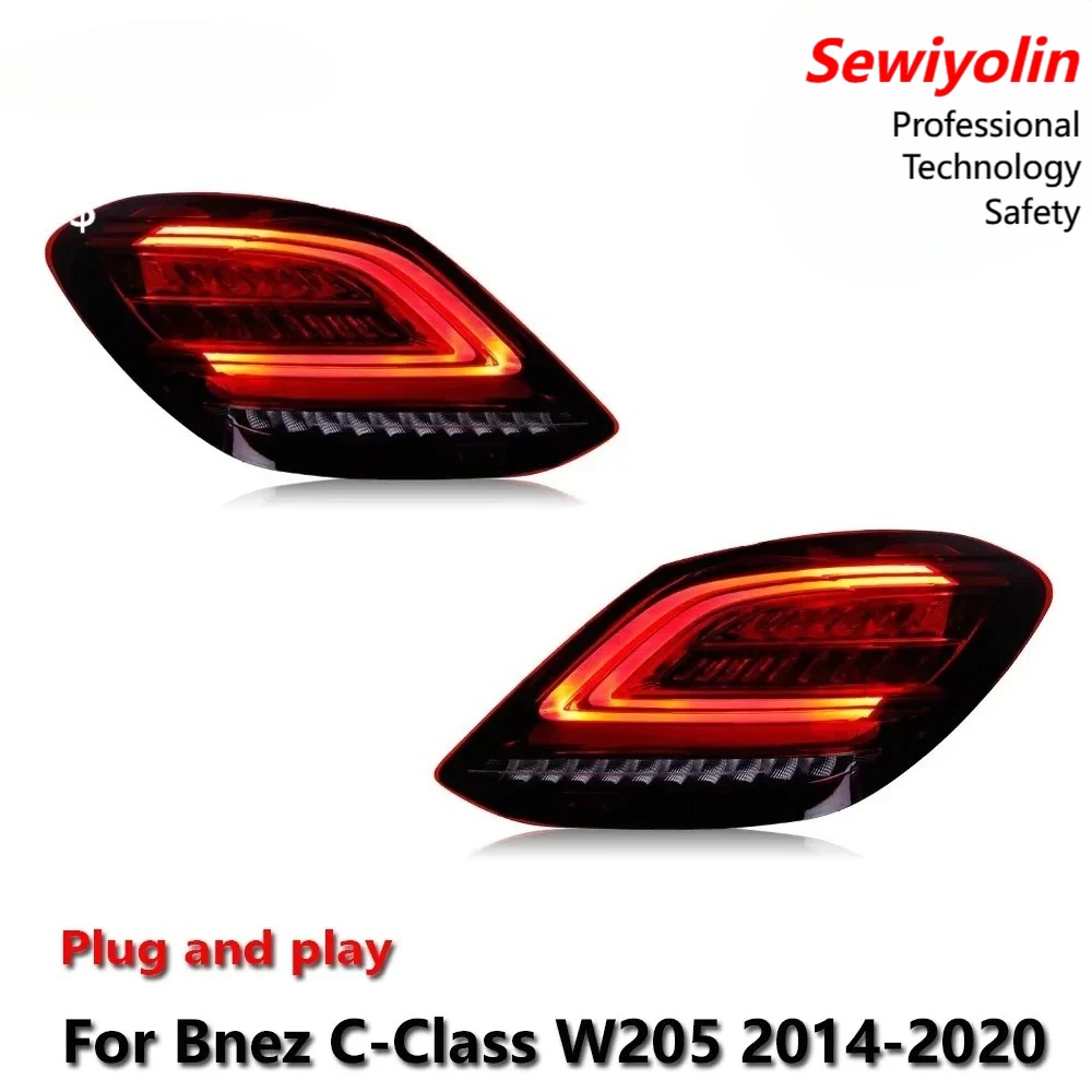 Светодиодные задние фонари для Mercedes-Benz W205 2014-2020: противотуманные фары, ДХО, стоп-сигналы, указатели поворота, подключение Plug and Play
Светодиодные задние фонари для Mercedes-Benz W205 2014-2020: противотуманные фары, ДХО, стоп-сигналы, указатели поворота, подключение Plug and Play