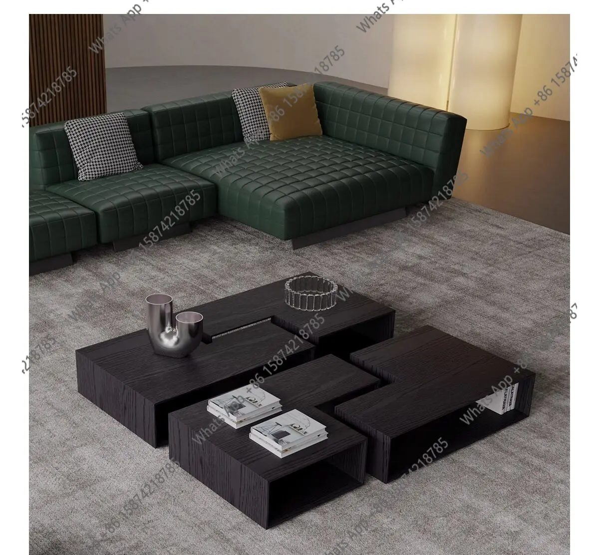 Nordic minimalist ash wood coffee table module tea table simple modern living room home master design
Nordic minimalist ash wood coffee table module tea table simple modern living room home master design
