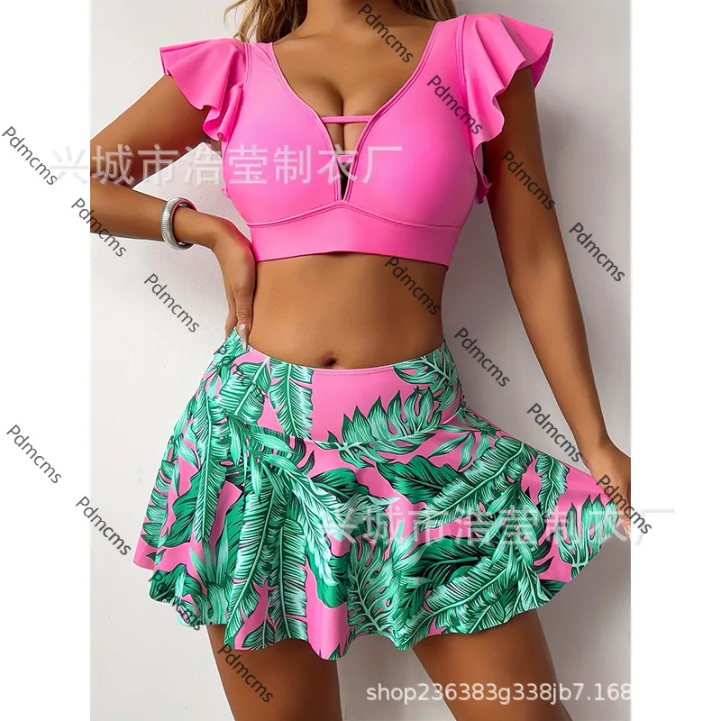 2025 New Tankini Girls Resort Style Swimsuit One-piece Skirt Tankini Europe and America
2025 New Tankini Girls Resort Style Swimsuit One-piece Skirt Tankini Europe and America