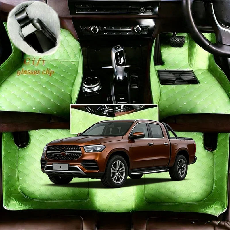 Custom For Mercedes‑Benz X‑Class W470 Double Cab Pickup 2017-2024 Luxury Car Floor Mats Carpets Covers Left /Right Hand Drive
Custom For Mercedes‑Benz X‑Class W470 Double Cab Pickup 2017-2024 Luxury Car Floor Mats Carpets Covers Left /Right Hand Drive