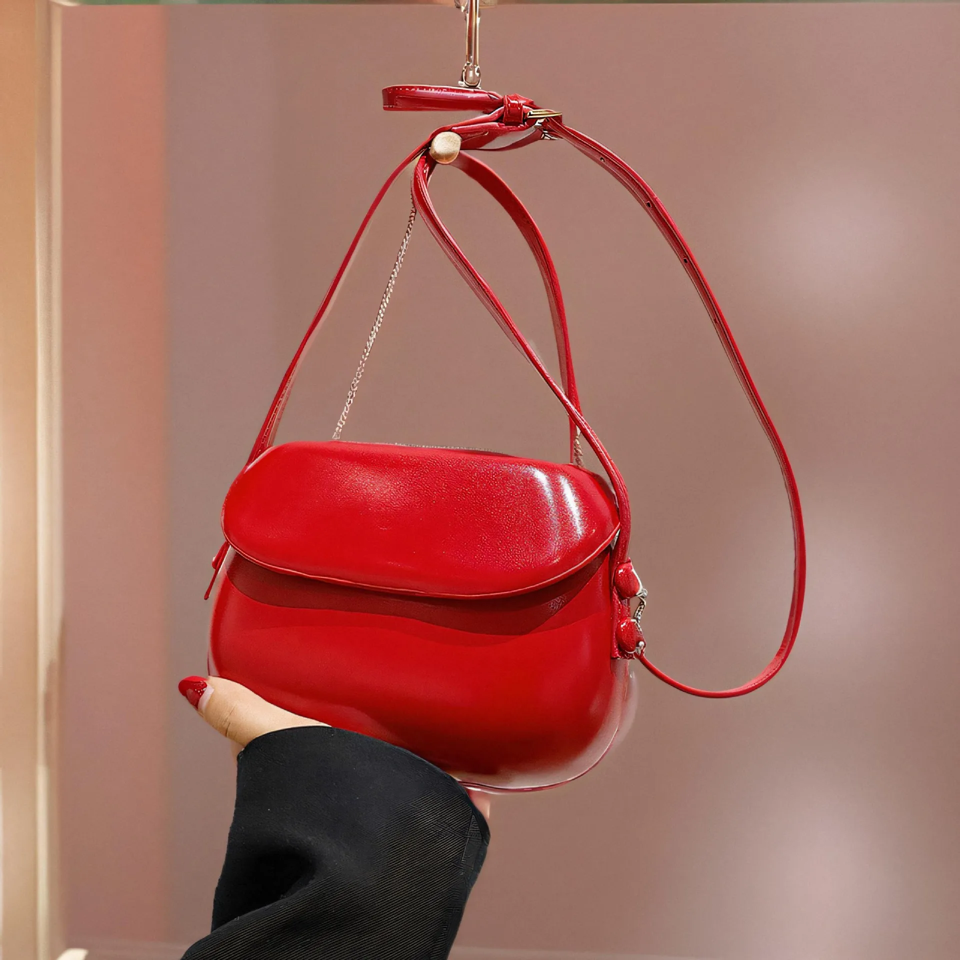 Hot Mini Bag for Women, 2026 New Arrival, Unique Design Shoulder & Crossbody Bag, Chic Red Handbag for Spring & Summer
Hot Mini Bag for Women, 2026 New Arrival, Unique Design Shoulder & Crossbody Bag, Chic Red Handbag for Spring & Summer