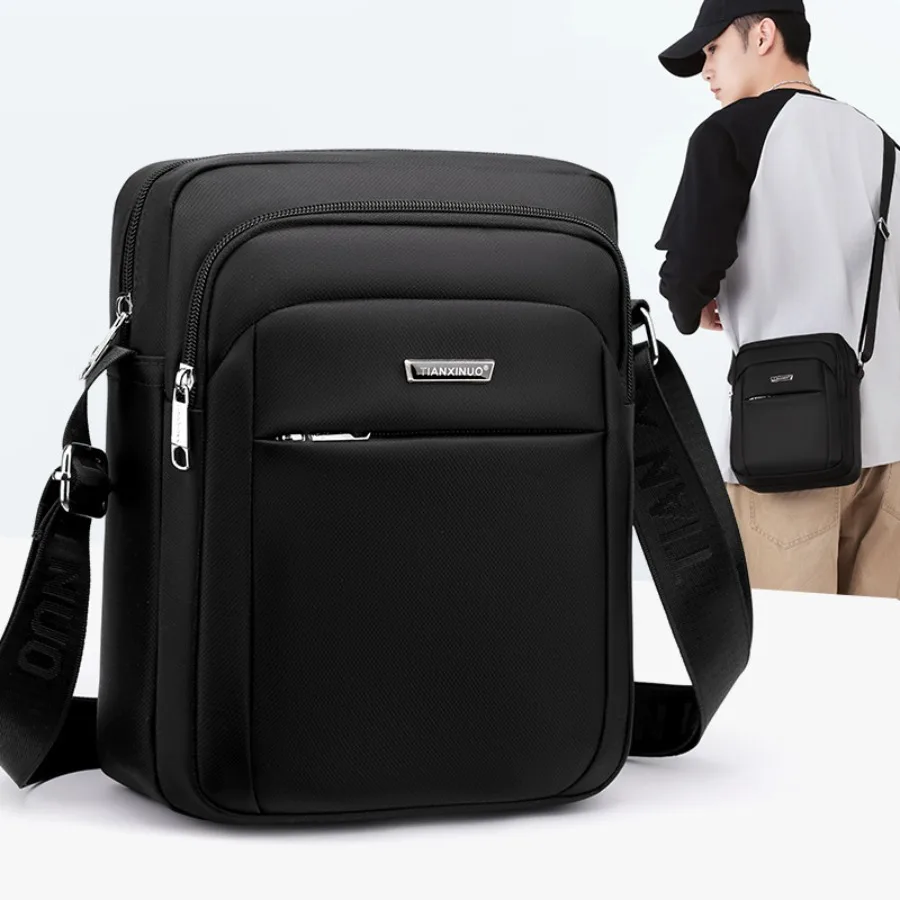 【New style】Business commuter men's bag large capacity travel casual men's shoulder bag small multi-compartment portable men's -
【New style】Business commuter men's bag large capacity travel casual men's shoulder bag small multi-compartment portable men's -