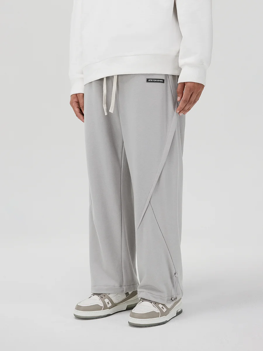 ATRY Dstring Cuffed Straight Leg Sweatpants American Sle Loose Casual Sports Pants for Men Cotton Polyester Blend
ATRY Dstring Cuffed Straight Leg Sweatpants American Sle Loose Casual Sports Pants for Men Cotton Polyester Blend
