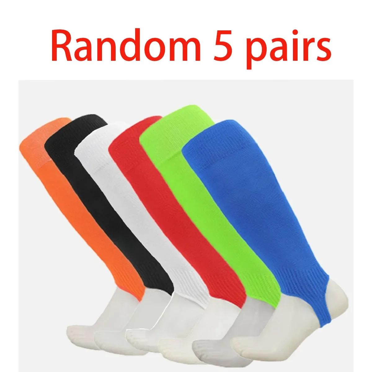 Five pairs of long-heeled football socks are randomly selected to cover the anti-friction football socks for both men and women
Five pairs of long-heeled football socks are randomly selected to cover the anti-friction football socks for both men and women
