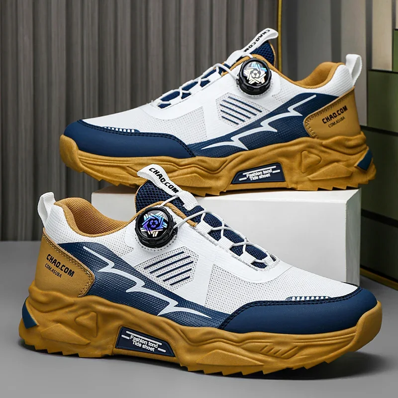 Men's Korean breathable casual sports shoes four season new soft soled Rotating shoelaces outdoor running shoes student sneakers
Men's Korean breathable casual sports shoes four season new soft soled Rotating shoelaces outdoor running shoes student sneakers