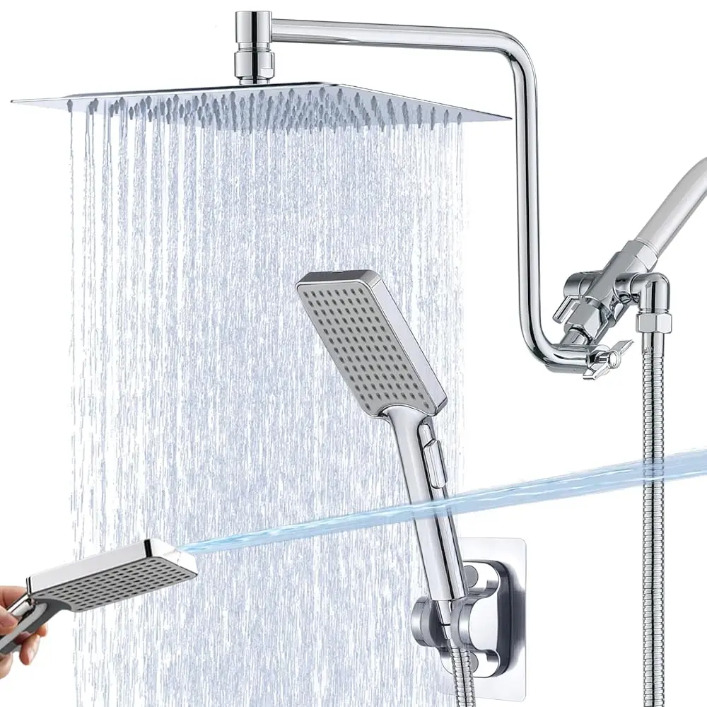 Allexpresk8\ For California Rainfall Shower Head with Handheld Combo, Upgrade 12\ Extension Arm Height Adjustable, Powerful Stai
Allexpresk8\ For California Rainfall Shower Head with Handheld Combo, Upgrade 12\ Extension Arm Height Adjustable, Powerful Stai