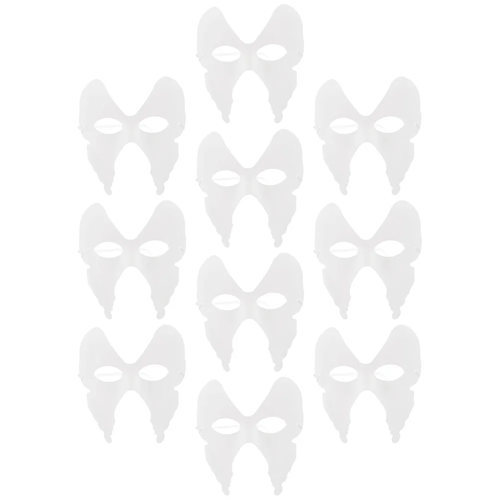10pcs Diy White Blank Face Masks Handmade Unpainted Pulp Masks For Halloween Masquerade Party Creative Cosplay Accessories
10pcs Diy White Blank Face Masks Handmade Unpainted Pulp Masks For Halloween Masquerade Party Creative Cosplay Accessories