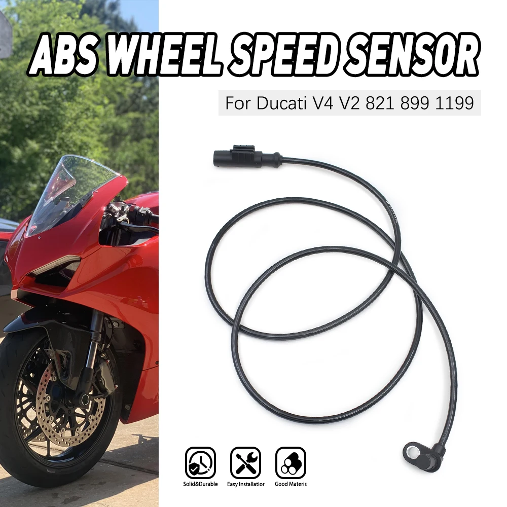 Wheel Speed Sensor Front Rear Brake System ABS Sensor Cable 115cm 45" For Ducati 55212121B V4 V2 821 899 1199 Motorcycle Parts
Wheel Speed Sensor Front Rear Brake System ABS Sensor Cable 115cm 45" For Ducati 55212121B V4 V2 821 899 1199 Motorcycle Parts