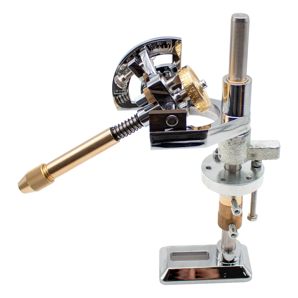 New Gem Grinding Faceted Manipulator Jade Faceting Machine Jewel Angle Milling Tool Height Adjustable + Positioner + Lotus Seat
New Gem Grinding Faceted Manipulator Jade Faceting Machine Jewel Angle Milling Tool Height Adjustable + Positioner + Lotus Seat