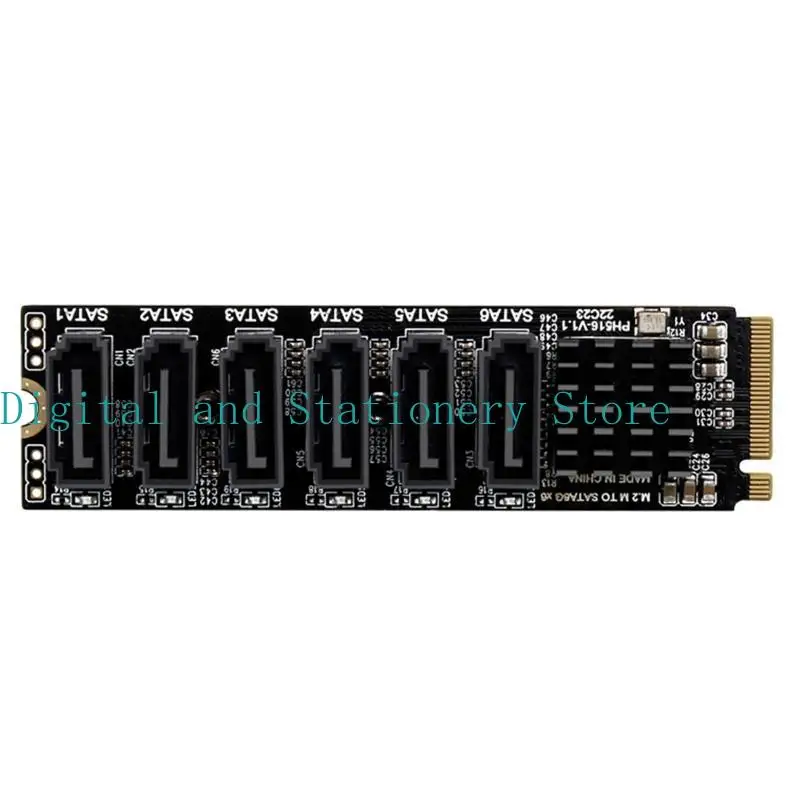 Y1UB 6-порт для M.2 PCIE ROSER CARD NVME TO 3,0 КАРТА расширения ASM1166 6 ГБ/с Адаптер 6x SATA3.0 Расширение
Y1UB 6-порт для M.2 PCIE ROSER CARD NVME TO 3,0 КАРТА расширения ASM1166 6 ГБ/с Адаптер 6x SATA3.0 Расширение