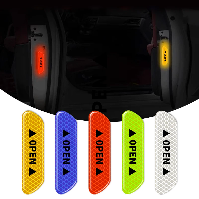 4PCS Car Door Sticker Safety Warning Reflective Mark For SsangYong Actyon Kyron Korando Rexton Tivoli Car Accessories
4PCS Car Door Sticker Safety Warning Reflective Mark For SsangYong Actyon Kyron Korando Rexton Tivoli Car Accessories