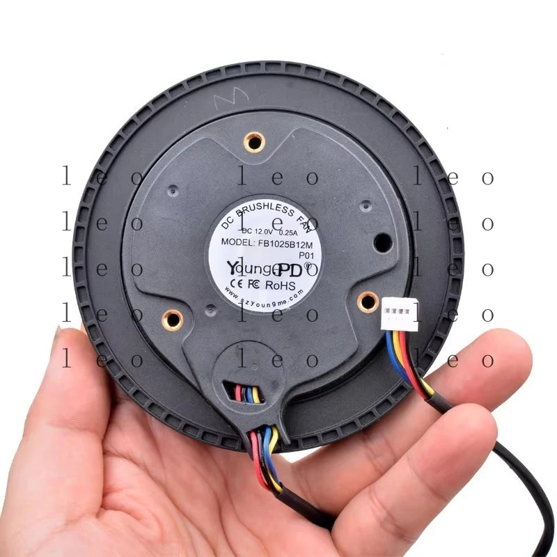 GG 1PCS FB1025B12M 10cm 100x100x25mm DC12V 0.25A Air Purifier Centrifugal Fan
GG 1PCS FB1025B12M 10cm 100x100x25mm DC12V 0.25A Air Purifier Centrifugal Fan