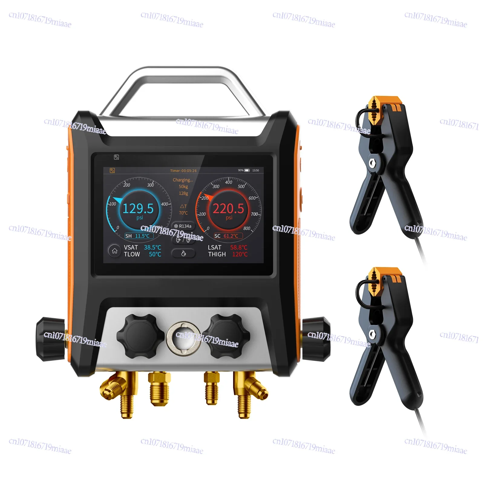 MS-4000 Intelligent HVAC Digital Manifold Meter 4-way Air Conditioning Accessories with Micron Meter Transmitter
MS-4000 Intelligent HVAC Digital Manifold Meter 4-way Air Conditioning Accessories with Micron Meter Transmitter
