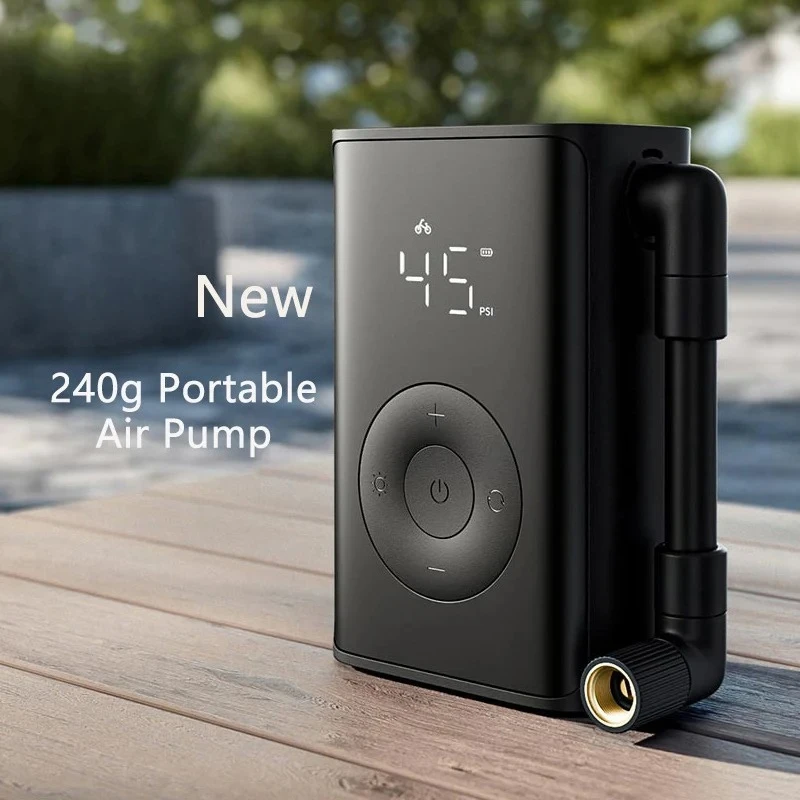 2026 New Portable Air Pump 2000mAh 240g 150psi Electric Air Compressor Tire Pressure Detection Multitool Inflator
2026 New Portable Air Pump 2000mAh 240g 150psi Electric Air Compressor Tire Pressure Detection Multitool Inflator