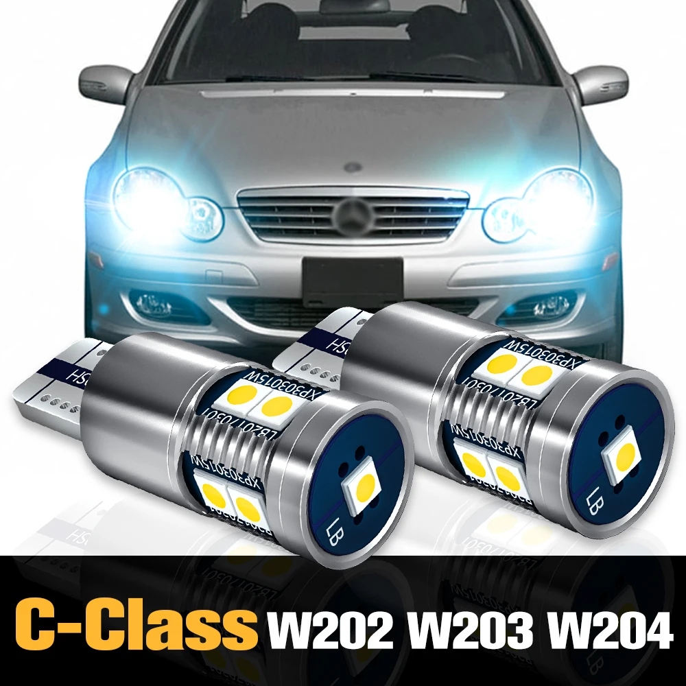 2pcs Canbus LED Clearance Light Parking Lamp Accessories For Mercedes Benz C Class W202 W203 W204 2005 2006 2007 2008 2009 2010
2pcs Canbus LED Clearance Light Parking Lamp Accessories For Mercedes Benz C Class W202 W203 W204 2005 2006 2007 2008 2009 2010