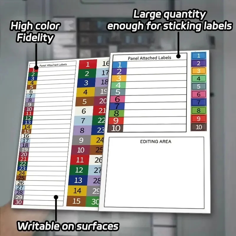 PASST Panel Attached Labels 41-Piece Set with Color Coding
PASST Panel Attached Labels 41-Piece Set with Color Coding