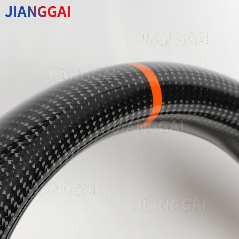 For Dodge Charger Challenger 2015-2025 Real Carbon Fiber Steering Wheel Heated Racing Wheel Car Accessories Orange Center Line
For Dodge Charger Challenger 2015-2025 Real Carbon Fiber Steering Wheel Heated Racing Wheel Car Accessories Orange Center Line