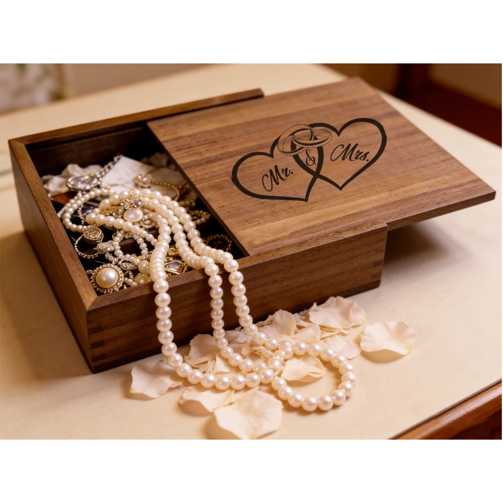 Natural solid wood jewelry storage gift packaging box jewelry organizer
Natural solid wood jewelry storage gift packaging box jewelry organizer