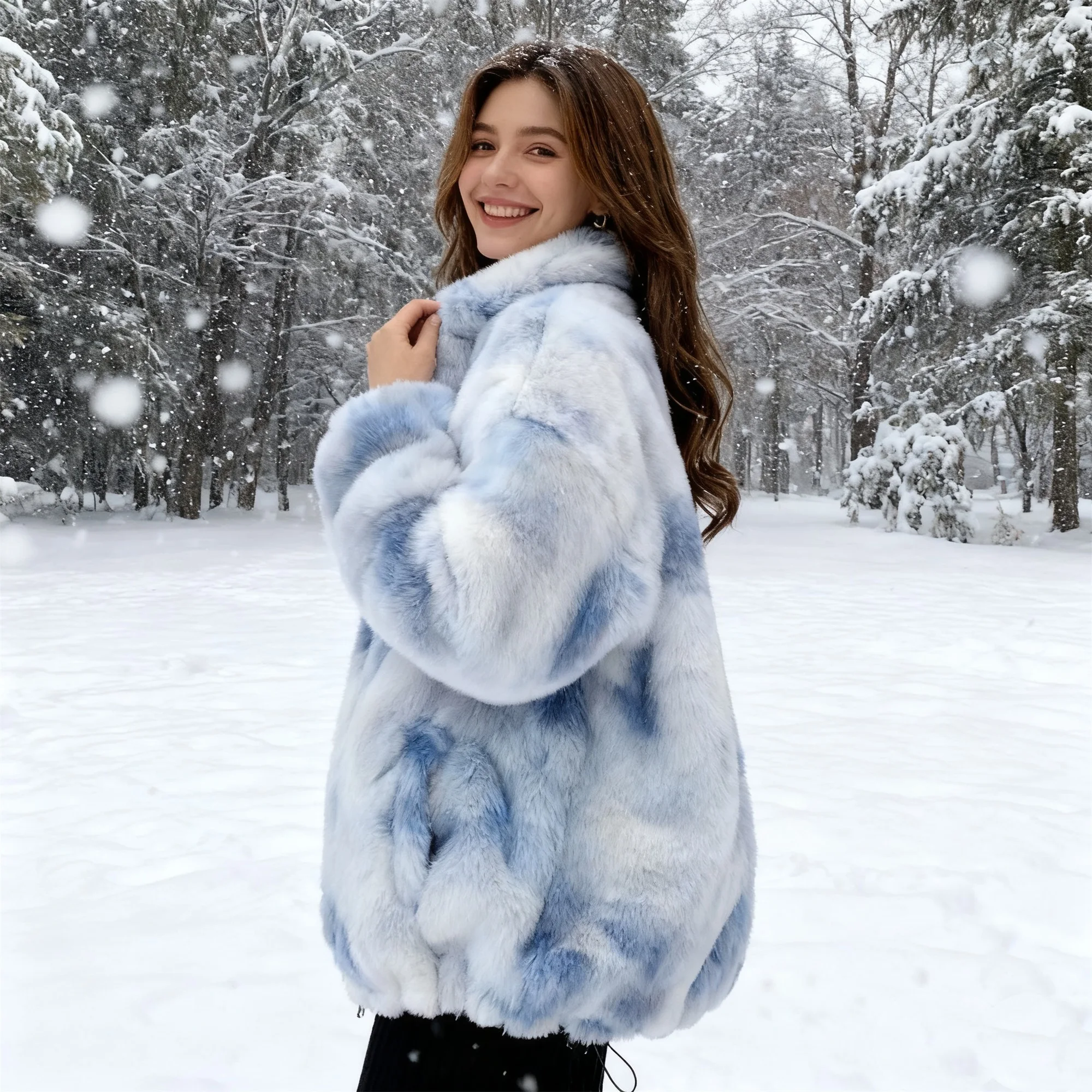 Женские пальто из искусственного кроличьего меха, короткие куртки с отложным воротником на молнии и шнурком Y2k, свободные элегантные повседневные куртки 202, осень-зима
Женские пальто из искусственного кроличьего меха, короткие куртки с отложным воротником на молнии и шнурком Y2k, свободные элегантные повседневные куртки 202, осень-зима