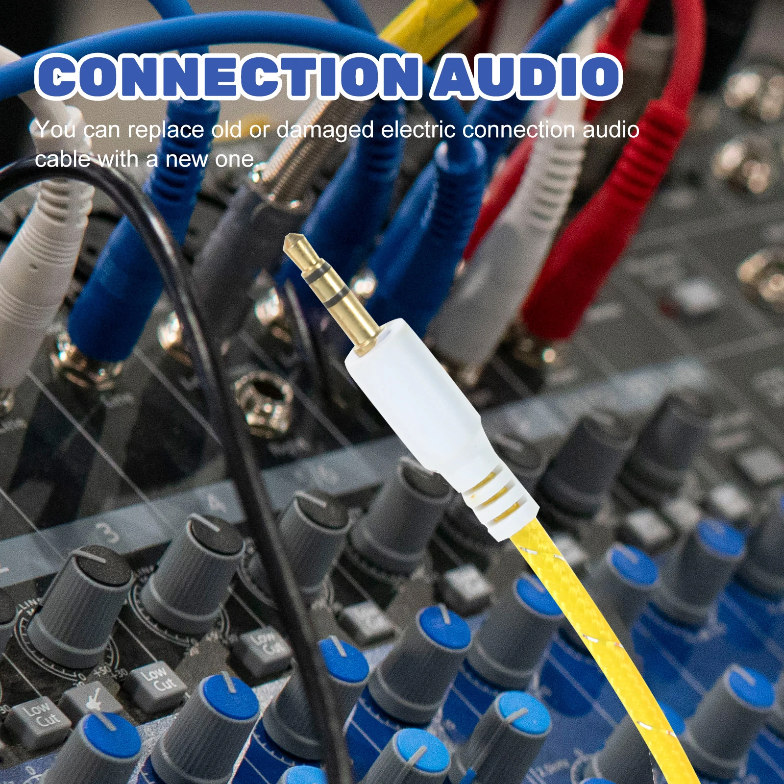 5pcs 3.5Mm Audio Cable Male To Male Stereo Aux Cord For Car Speaker Phone Tablet Trs Extension Cable
5pcs 3.5Mm Audio Cable Male To Male Stereo Aux Cord For Car Speaker Phone Tablet Trs Extension Cable