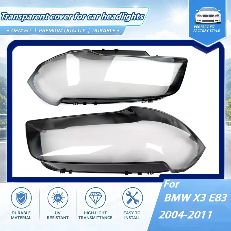 Car Headlights Lens Cover Lampshdade Headlamp Lamp Clear Shell For BMW X3 E83 2004-2011 Front Headlamp Cover Shell
Car Headlights Lens Cover Lampshdade Headlamp Lamp Clear Shell For BMW X3 E83 2004-2011 Front Headlamp Cover Shell