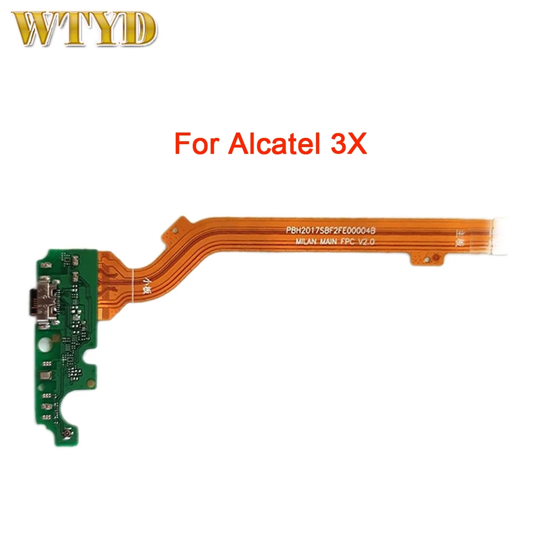 Гибкий кабель для зарядного порта для Alcatel 3X 2020 5061 5061U 5061A фотоаксессуары для ремонта
Гибкий кабель для зарядного порта для Alcatel 3X 2020 5061 5061U 5061A фотоаксессуары для ремонта