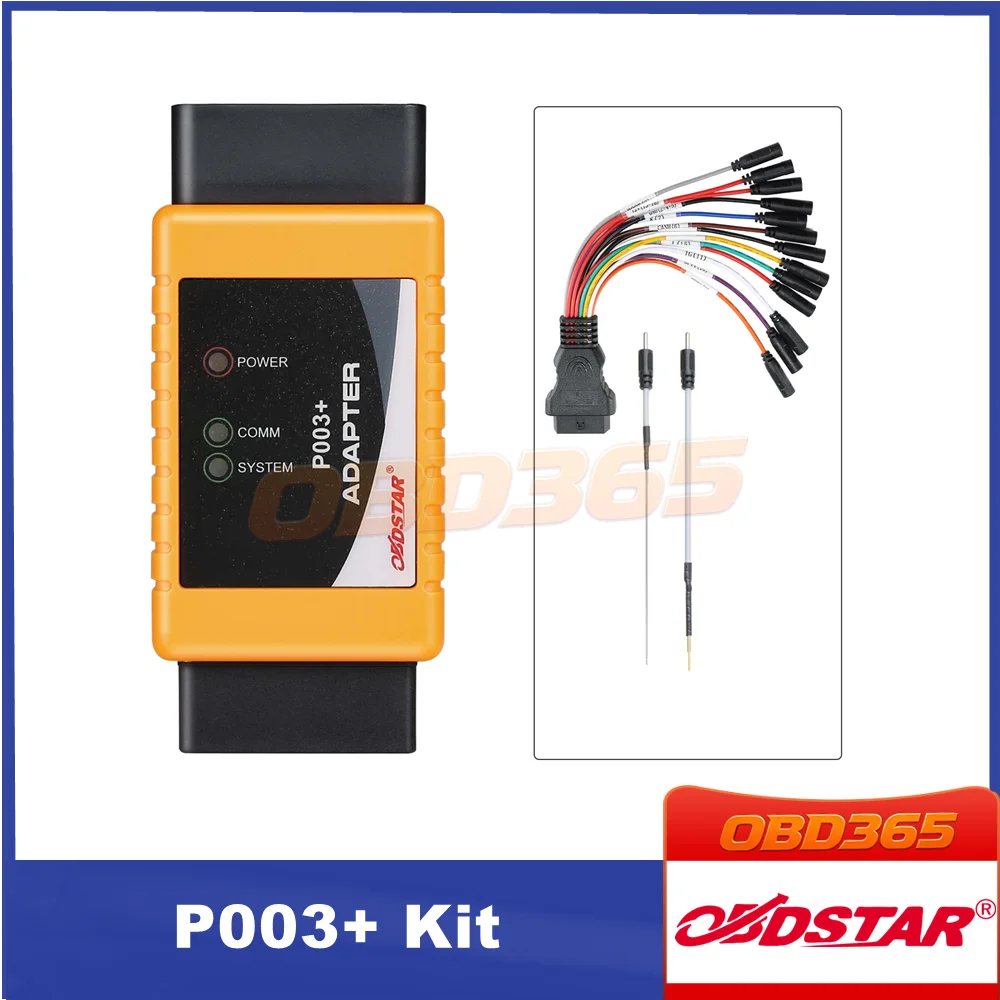 OBDSTAR P003+ Kit Working with OBDSTAR DC706 Series Tablets
OBDSTAR P003+ Kit Working with OBDSTAR DC706 Series Tablets