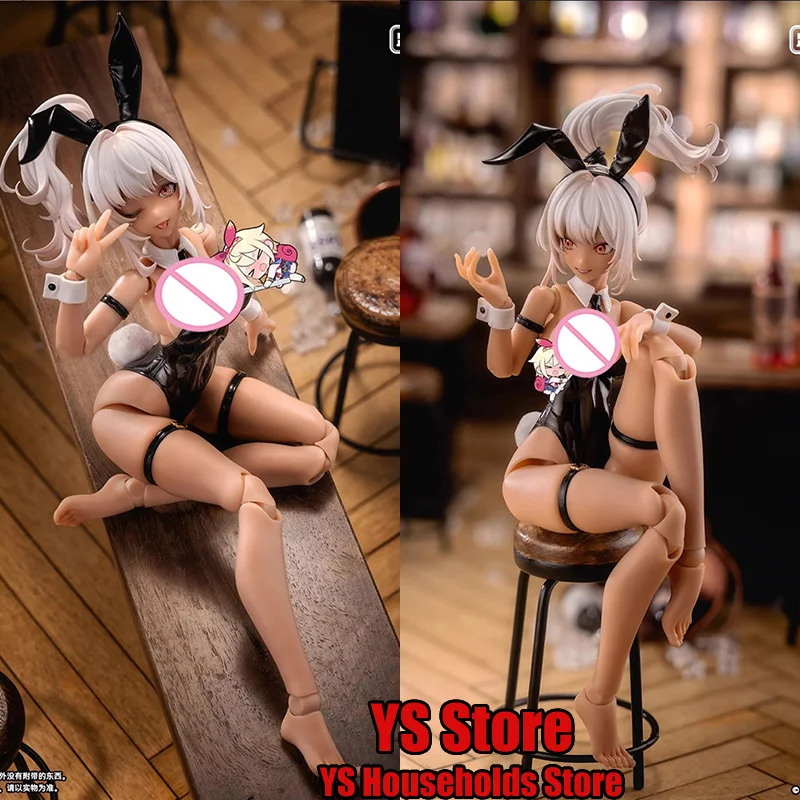 Snail Shell 2024WF Version 1/12 Black Rabbit Girl Alieen Action Figure Replaceable Foot Type Mounting Model 6" Figurine Soldier
Snail Shell 2024WF Version 1/12 Black Rabbit Girl Alieen Action Figure Replaceable Foot Type Mounting Model 6" Figurine Soldier