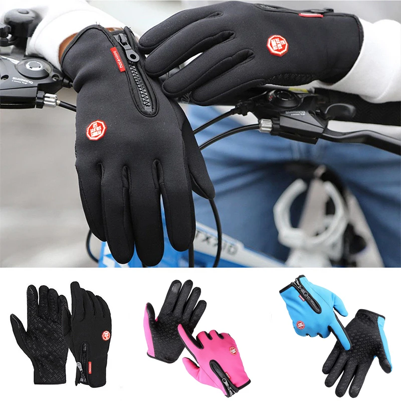 1Pair Men Women Winter Warm Cycling Bicycle Gloves Windproof Waterproof Thermal Touch Screen Gloves Mittens
1Pair Men Women Winter Warm Cycling Bicycle Gloves Windproof Waterproof Thermal Touch Screen Gloves Mittens