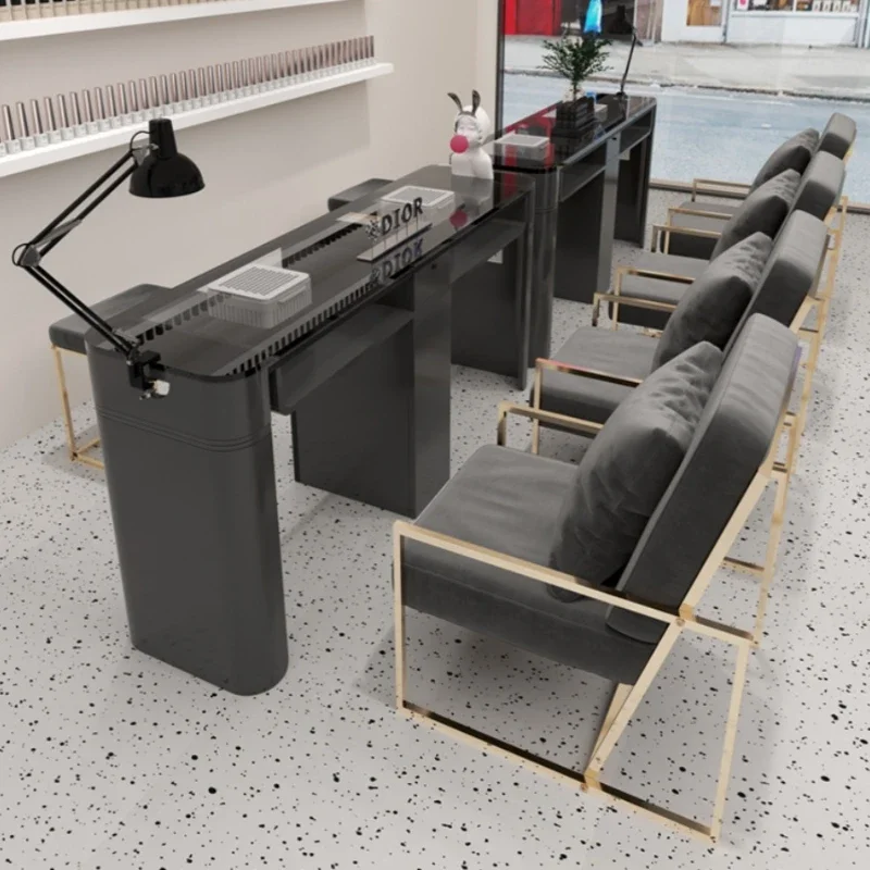 Dust Collector Nail Table Nail Salon Desk Professional Nails Aesthetic Tables Manicure Furniture Chair Hairdressing Nageltisch
Dust Collector Nail Table Nail Salon Desk Professional Nails Aesthetic Tables Manicure Furniture Chair Hairdressing Nageltisch