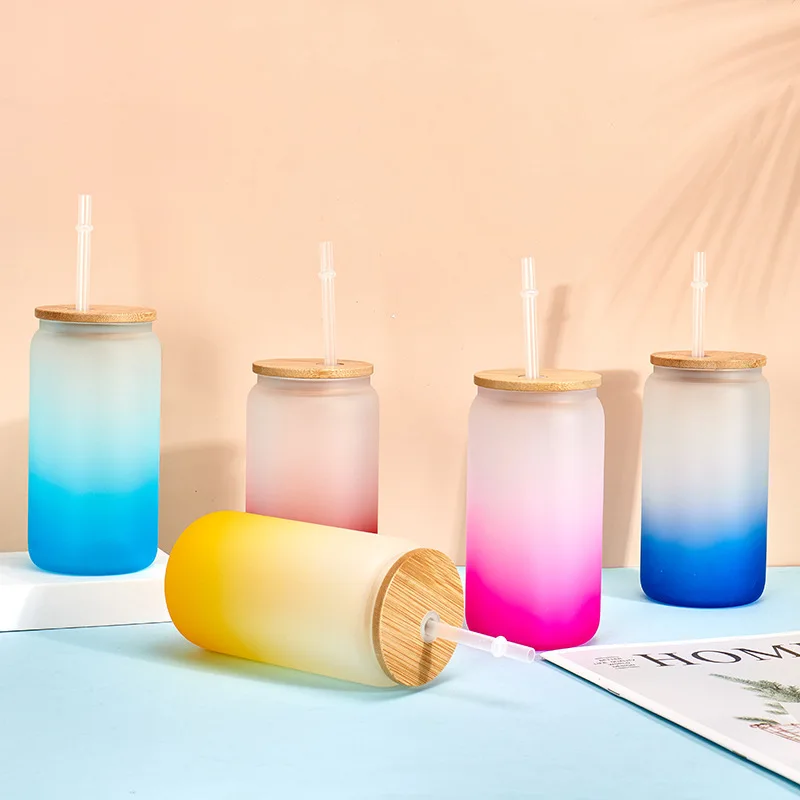 16oz Water Bottle Lid and Straw Glass Beer Can Milk Mocha Cup Bamboo Wooden Lid Household Drinking High Borosilicate Glass Cups
16oz Water Bottle Lid and Straw Glass Beer Can Milk Mocha Cup Bamboo Wooden Lid Household Drinking High Borosilicate Glass Cups