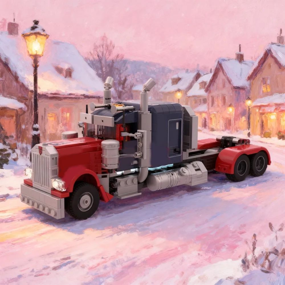 663pcs MOC City Traffic Optimus Prime Model Building Blocks Construction Toys Creative Idea Christmas Gift Education Brick Kids
663pcs MOC City Traffic Optimus Prime Model Building Blocks Construction Toys Creative Idea Christmas Gift Education Brick Kids