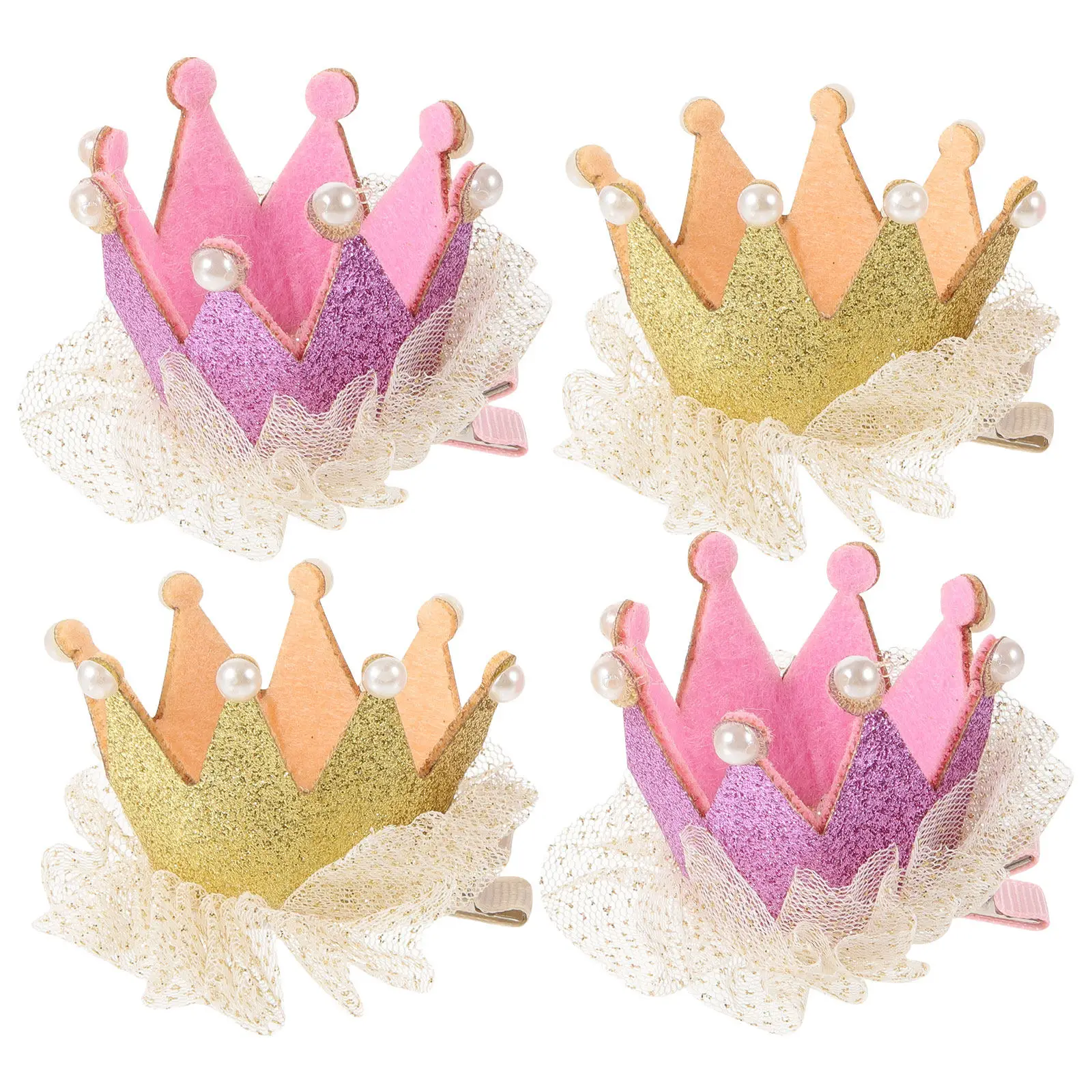 4Pcs Princess Hair Clips Crown Design Lovely Kids Hair Decoration Adorable Hairpin Party Photo Props Gift for Girls
4Pcs Princess Hair Clips Crown Design Lovely Kids Hair Decoration Adorable Hairpin Party Photo Props Gift for Girls