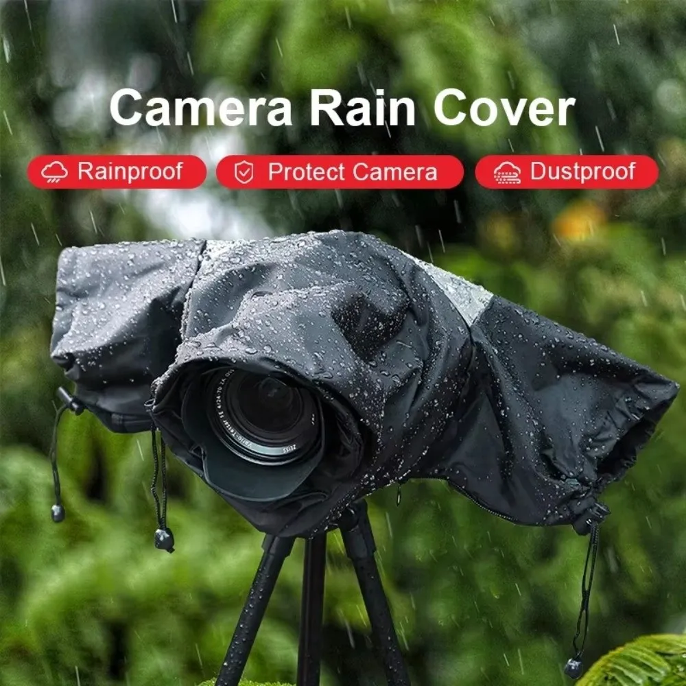 Прочный водонепроницаемый чехол для камеры, непромокаемый прозрачный дождевик, регулируемый чехол для камеры DSLR
Прочный водонепроницаемый чехол для камеры, непромокаемый прозрачный дождевик, регулируемый чехол для камеры DSLR