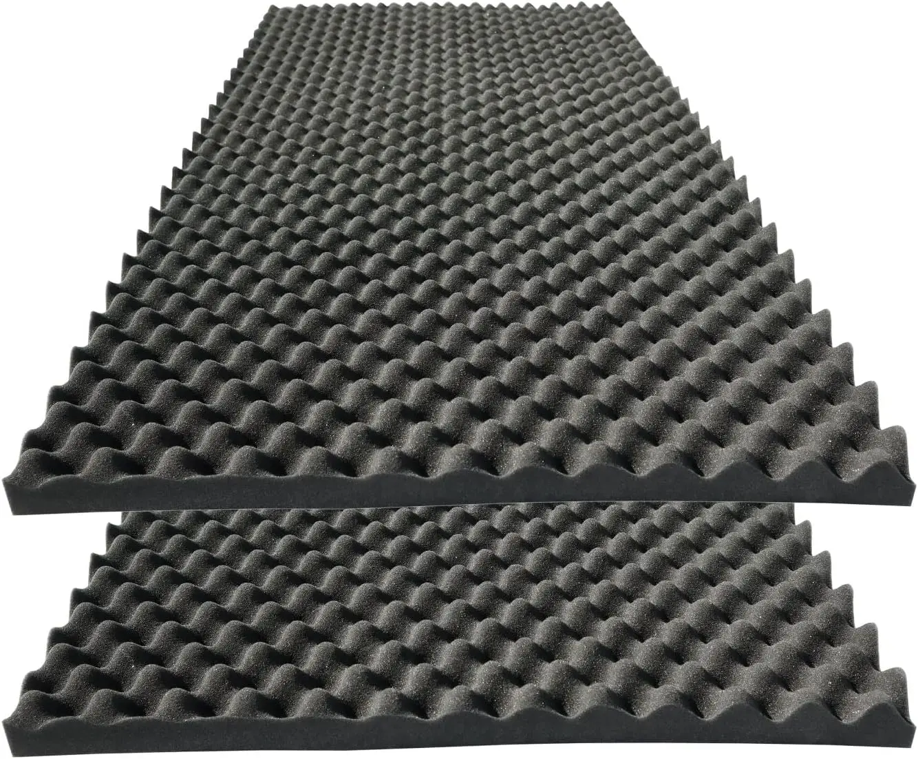 2-Pack Acoustic Panels 48x24x2in Egg Crate Foam, High-Density Fireproof Soundproofing for Studio
2-Pack Acoustic Panels 48x24x2in Egg Crate Foam, High-Density Fireproof Soundproofing for Studio