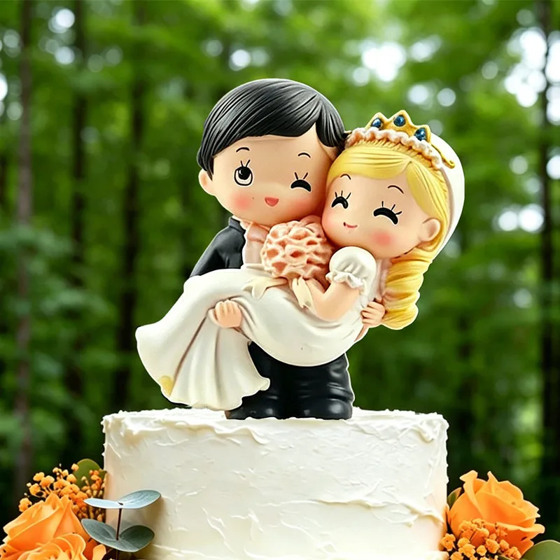 bride and groom wedding cake toppers couple figurine for wedding cake decoration
bride and groom wedding cake toppers couple figurine for wedding cake decoration