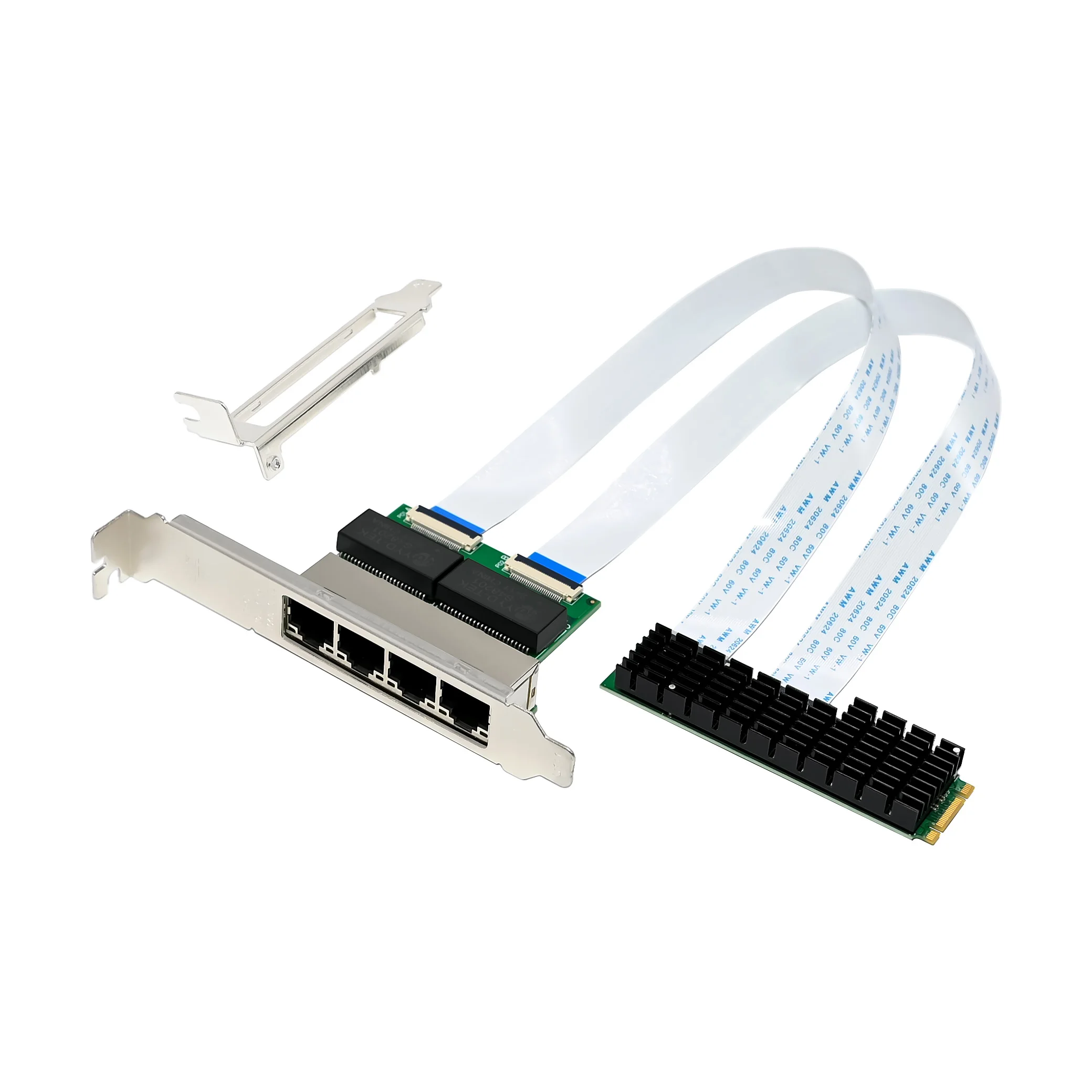 SUNWEIT ST7272 M.2 B+Mkey Quad-1G Copper Ethernet Industrial Server NIC Realtek Chipset External Wired in Stock
SUNWEIT ST7272 M.2 B+Mkey Quad-1G Copper Ethernet Industrial Server NIC Realtek Chipset External Wired in Stock