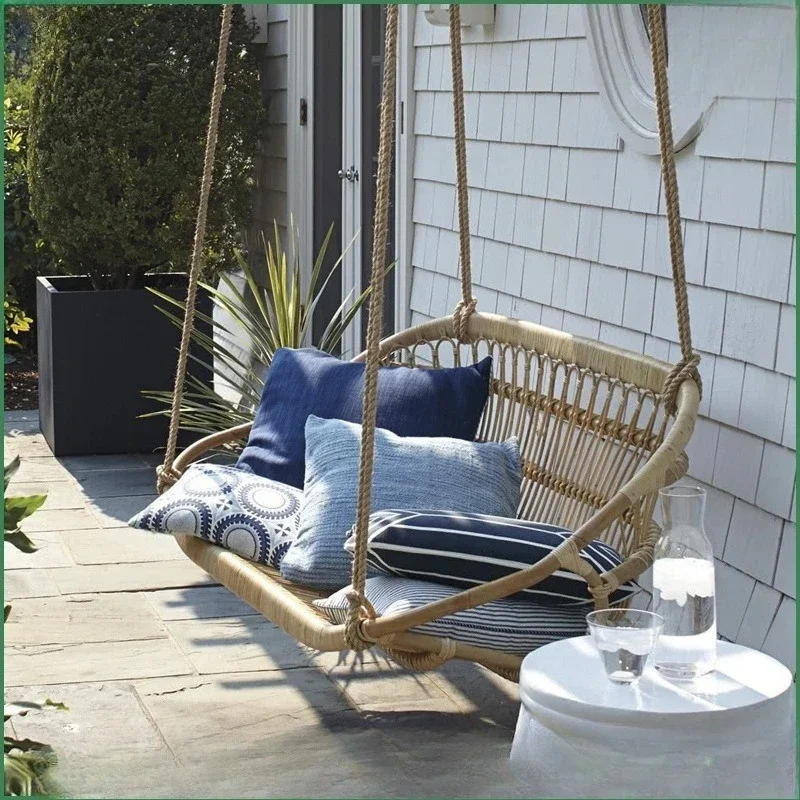 HYS Hanging Basket Rattan Chair Double Indoor Hammock Swing Home Use Homestay Living Room Rocking Chair
HYS Hanging Basket Rattan Chair Double Indoor Hammock Swing Home Use Homestay Living Room Rocking Chair