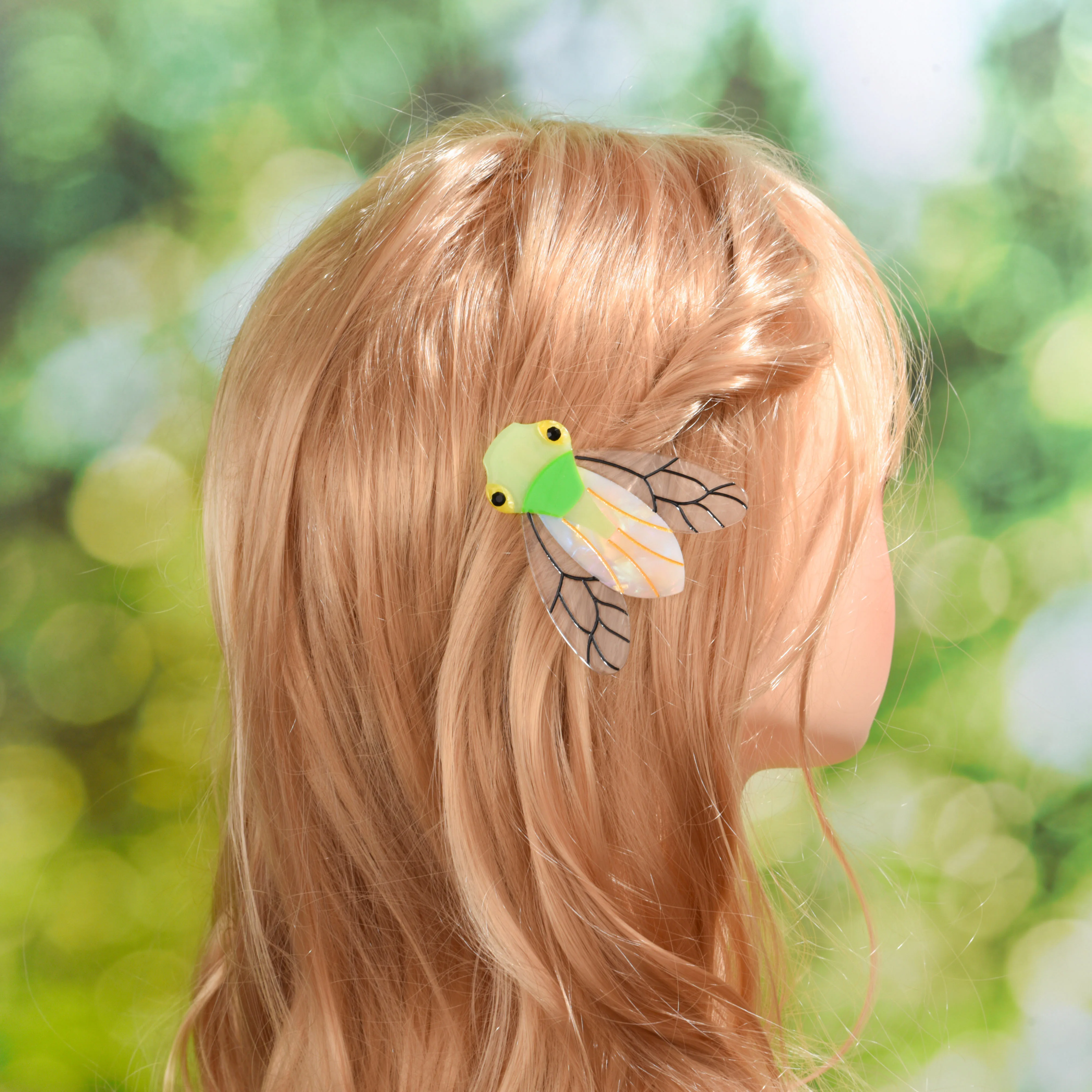 NC Cicadas Hair Clip Design Summer Insect Series Hairpin Acetate Bangs Clip Girl's Edge Clip Gift Hair Accessoires for Women
NC Cicadas Hair Clip Design Summer Insect Series Hairpin Acetate Bangs Clip Girl's Edge Clip Gift Hair Accessoires for Women