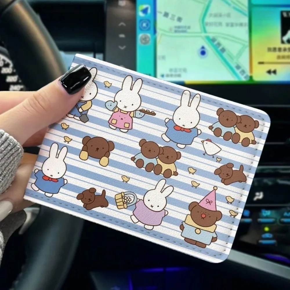 Miffy Rabbit Driver License Cover 2-in-1 Card Holder Multi-card Slot Vehicle License Case Cartoon ID Card Pouch Car Accessory
Miffy Rabbit Driver License Cover 2-in-1 Card Holder Multi-card Slot Vehicle License Case Cartoon ID Card Pouch Car Accessory