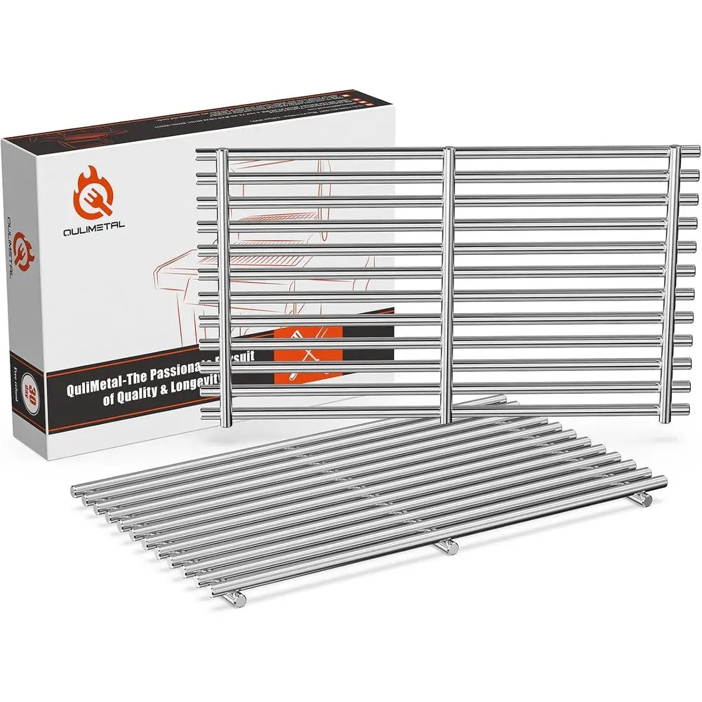 Front-Mounted Control BBQ Grill Parts, 17.5 Stainless Steel Grates for Spirit Series
Front-Mounted Control BBQ Grill Parts, 17.5 Stainless Steel Grates for Spirit Series