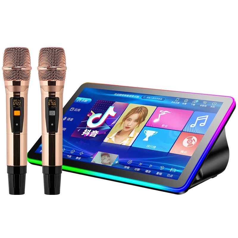 New Version Portable Karaoke Machine 18.5" 4IN 1 2TB Mini Karaoke Player Karoke Set Professional Microphone Wireless
New Version Portable Karaoke Machine 18.5" 4IN 1 2TB Mini Karaoke Player Karoke Set Professional Microphone Wireless