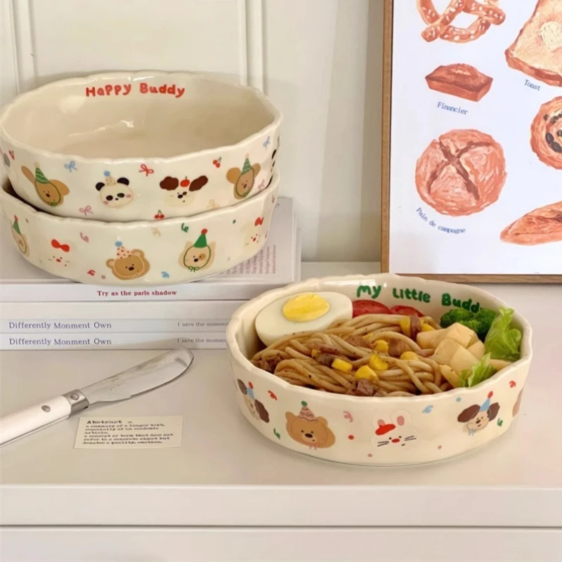 Керамическая глубокая тарелка ручной работы, кремовая матовая паста, салат, блюдо для завтрака, фруктов, высококачественная посуда
Керамическая глубокая тарелка ручной работы, кремовая матовая паста, салат, блюдо для завтрака, фруктов, высококачественная посуда