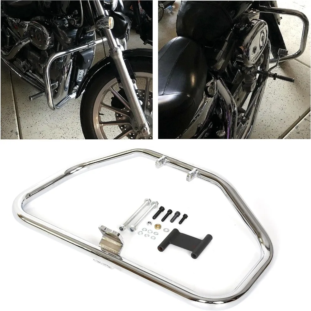 Engine Guard Crash Bar Fits 1984 2003 Sportster 883 1200 Roadster XR Models
Engine Guard Crash Bar Fits 1984 2003 Sportster 883 1200 Roadster XR Models